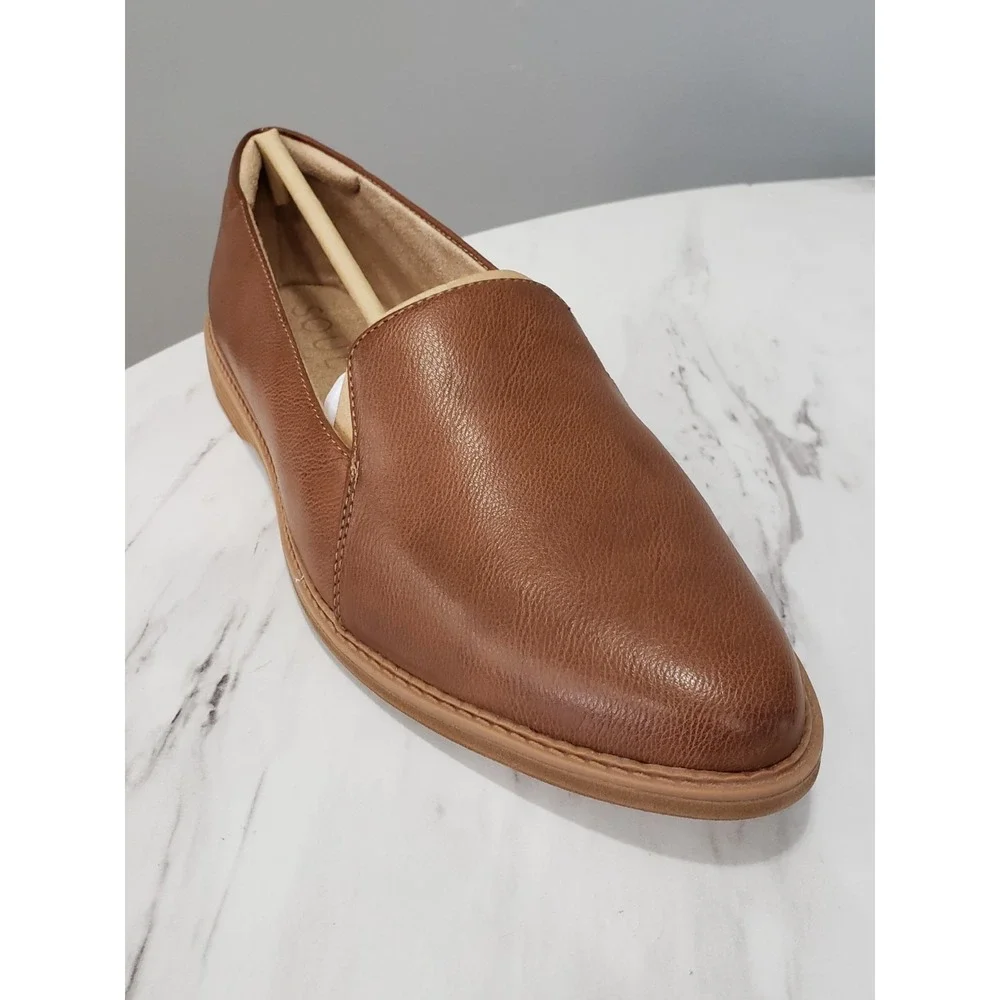 NEW NO BOX 11 WIDE Soul Naturalizer Yippee‎ Saddle flats LOAFERS SLIP ON SHOES